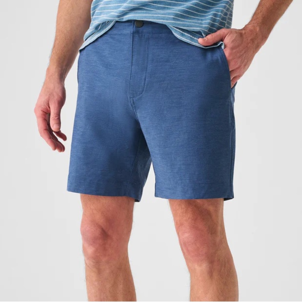 NWT Men’s Faherty “All Day Short” 7”